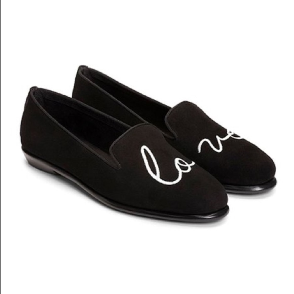 Black Suede Loafers by Aerosoles